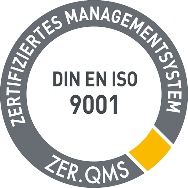 Zertifiziertes Managementsystem - DIN EN ISO 9001